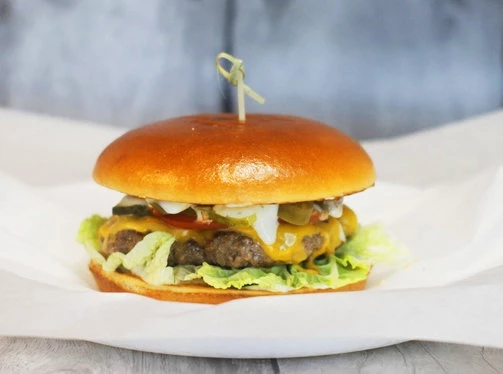 Острый бургер "Дабл трабл"