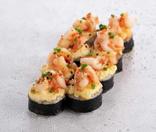 ролл Запеченный с Креветками