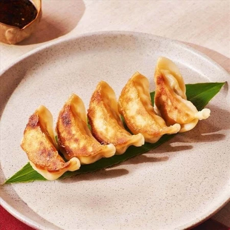 Гедзе с креветками