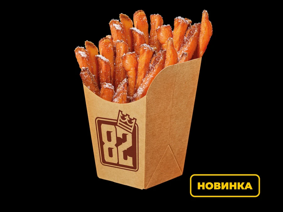 Батат с пармезаном