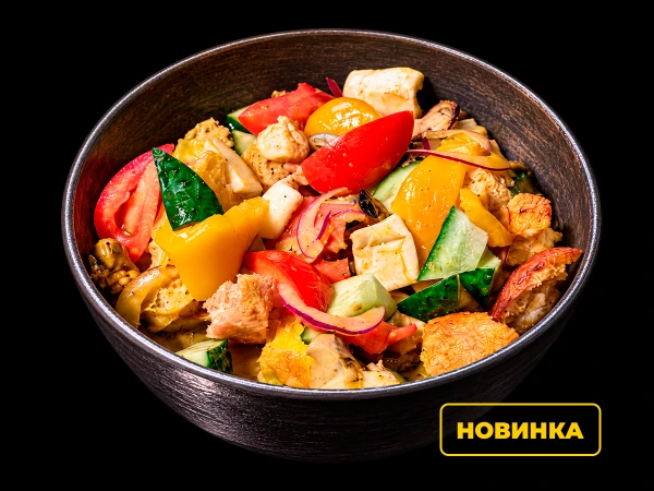 Панцанелла с морепродуктами