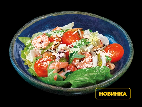 Салат с морепродуктами
