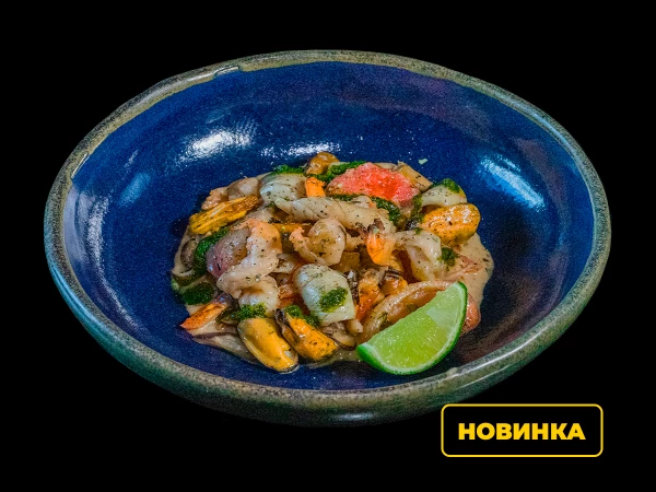 Соте с морепродуктами 