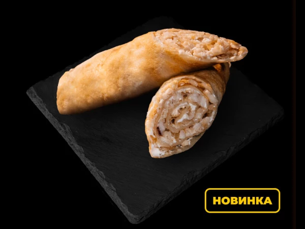 Блинчики с куриным жульеном 