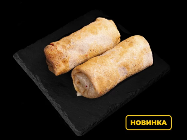 Блинчики с вишней 