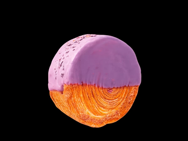 Круассан шайба с лавандой