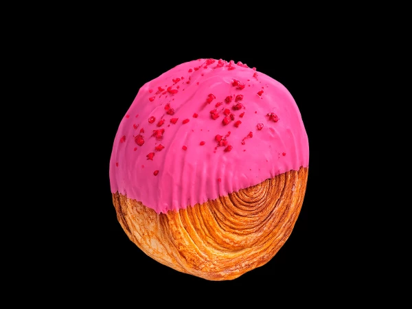 Круассан шайба фисташка - малина