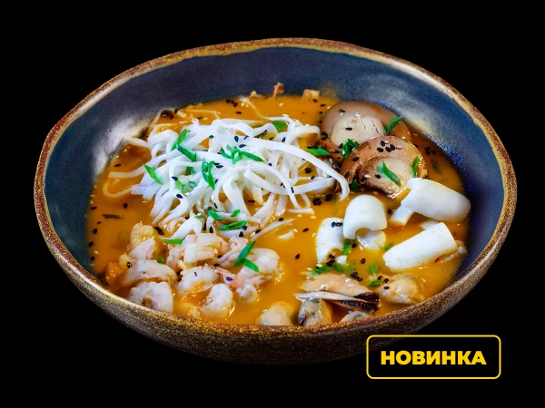 Рамен с морепродуктами 