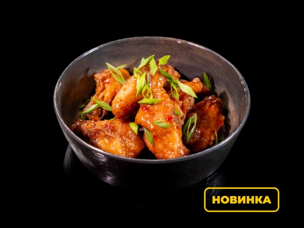Хрустящие куриные крылья кимчи