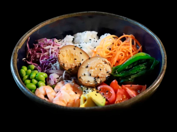 Боул с креветкой