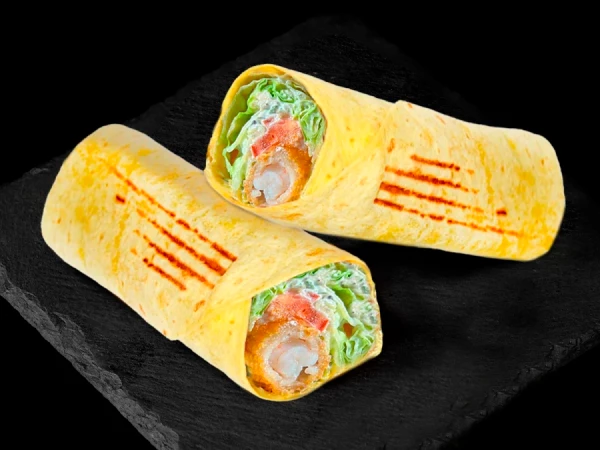 Шаверма с креветками