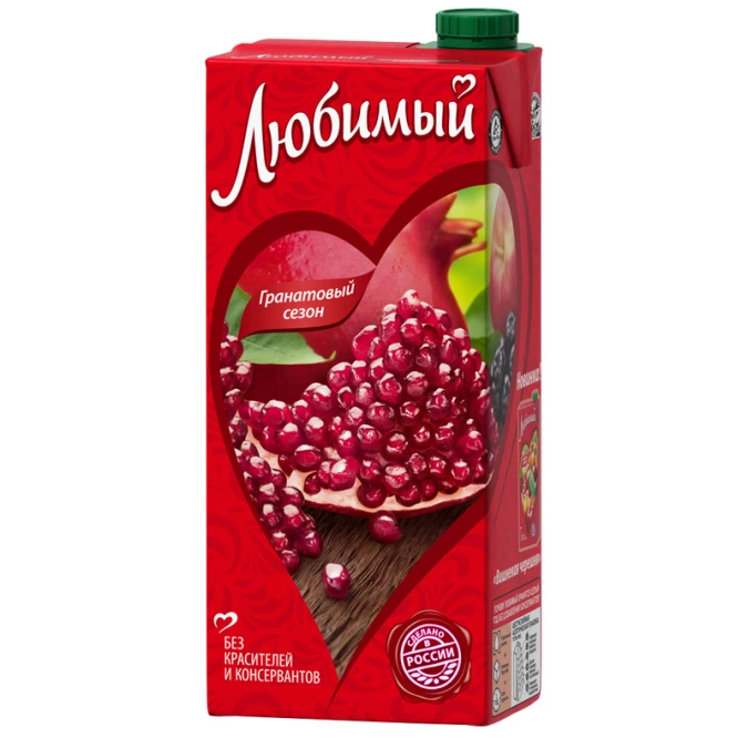 Любимый.0,95л.Гранат