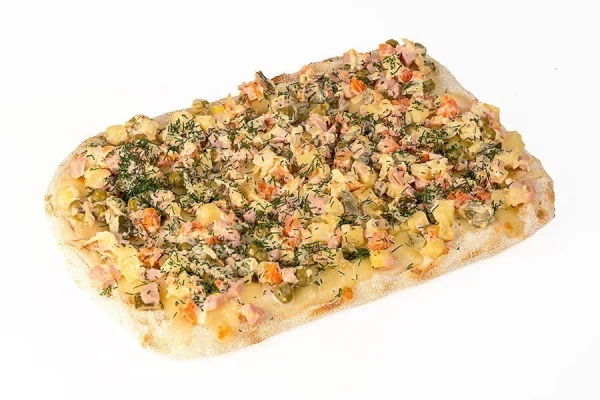  Оливье с хрустом