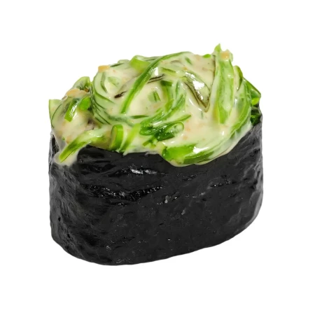 Гункан с чуккой и ореховый соус