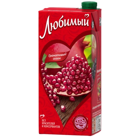 Любимый.0,95л.Гранат