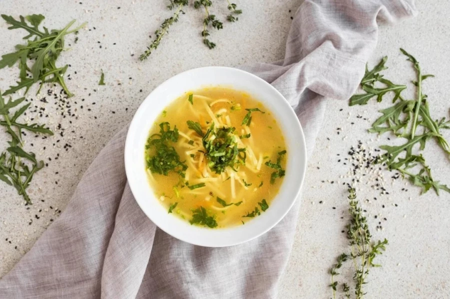 Лапша куриная