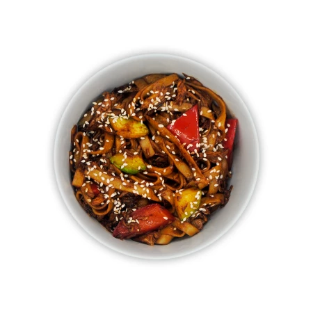 Wok терияке с курицей