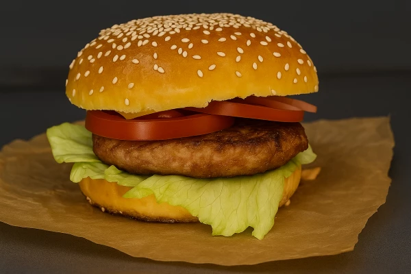 Бургер со свининой