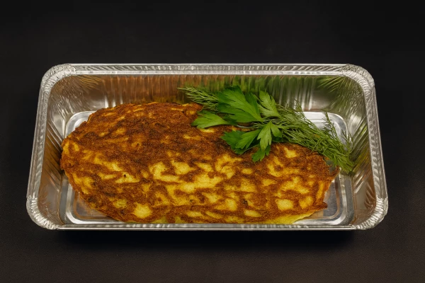 Драник с фаршем и сметаной