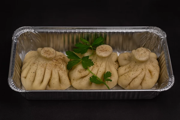 Хинкали с курицей