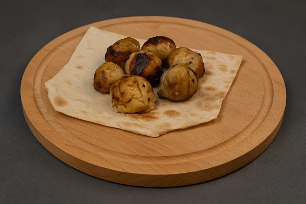 Шампиньоны гриль