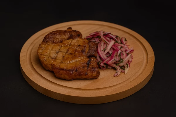 Стейк из свиной шеи