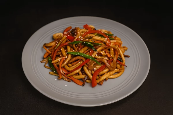 Удон с овощами