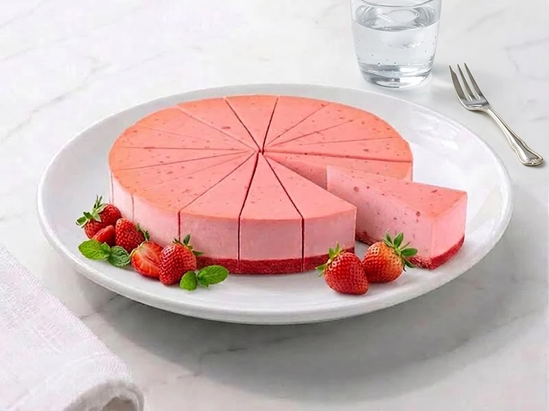 Чизкейк клубника