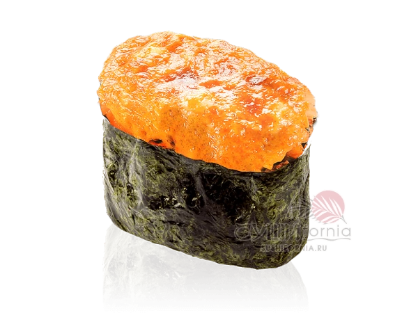 Суши запеченный лосось