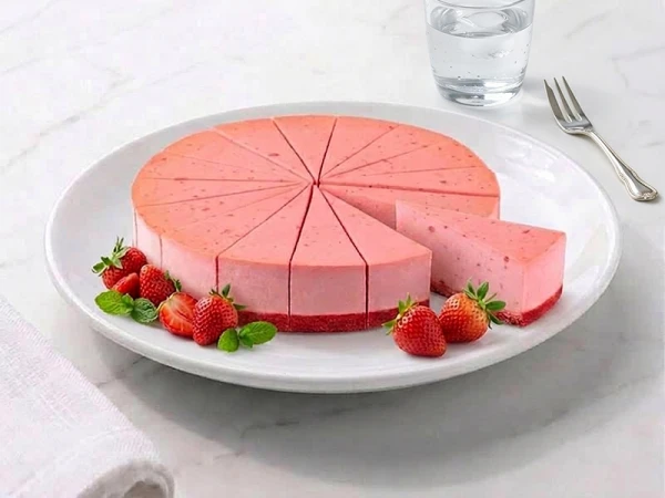 Чизкейк клубника