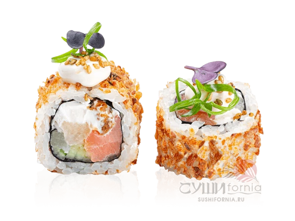 Копченый лосось с медовым ананасом