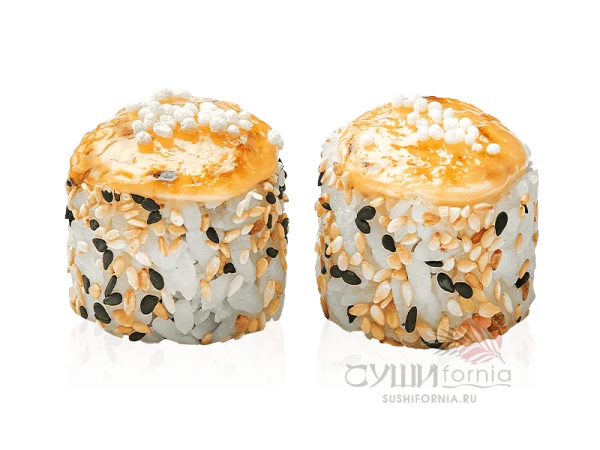 Запеченный лосось со снежным крабом