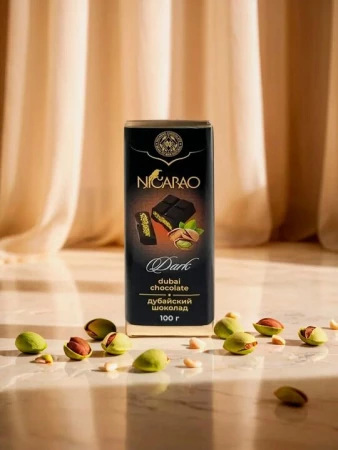 Шоколад "Дубайский" в темном шоколаде, 100 гр