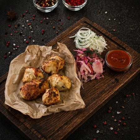 Шашлык из куриного филе