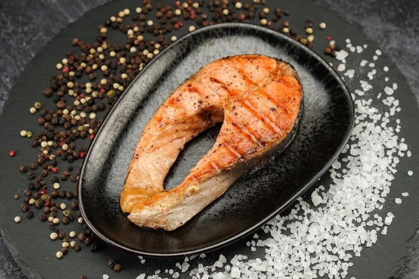 Стейк из лосося