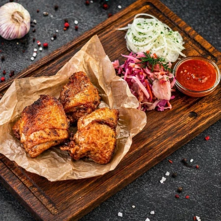 Шашлык из куриного бедра