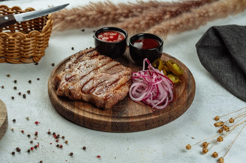 Стейк из свинины 