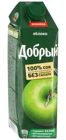 Сок натуральный 1л