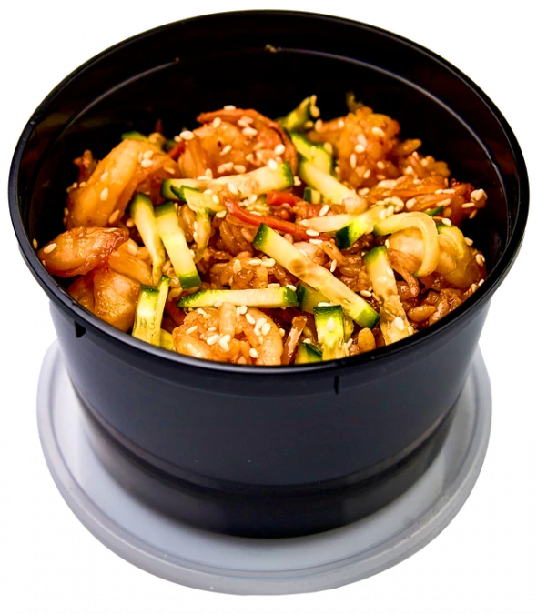 WOK Рис с курицей,300гр