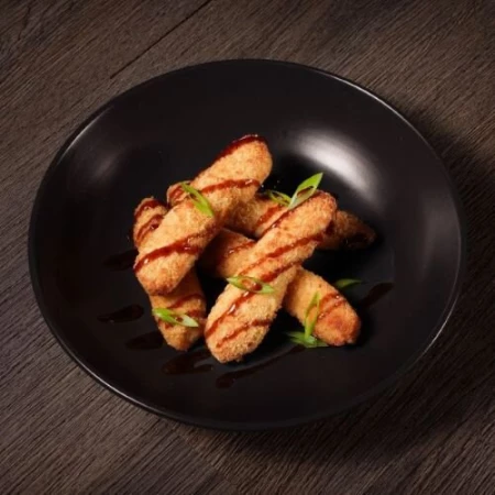 Куриные стрипсы с соусом терияки 