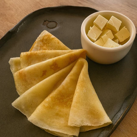 Блины со сметаной 