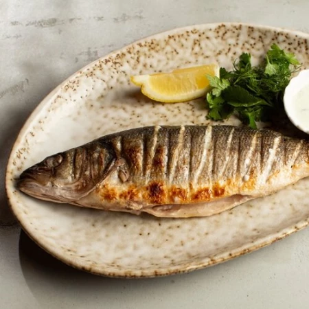 Форель радужная на гриле