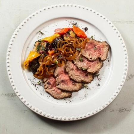 Маринованная телятина с Аджапсандали