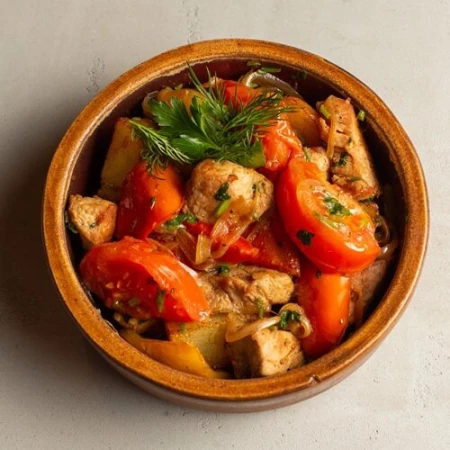 Оджахури со свининой