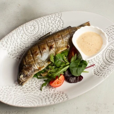 Сибас на гриле