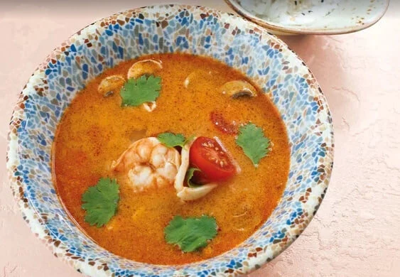 Суп Том Ям с рисом 