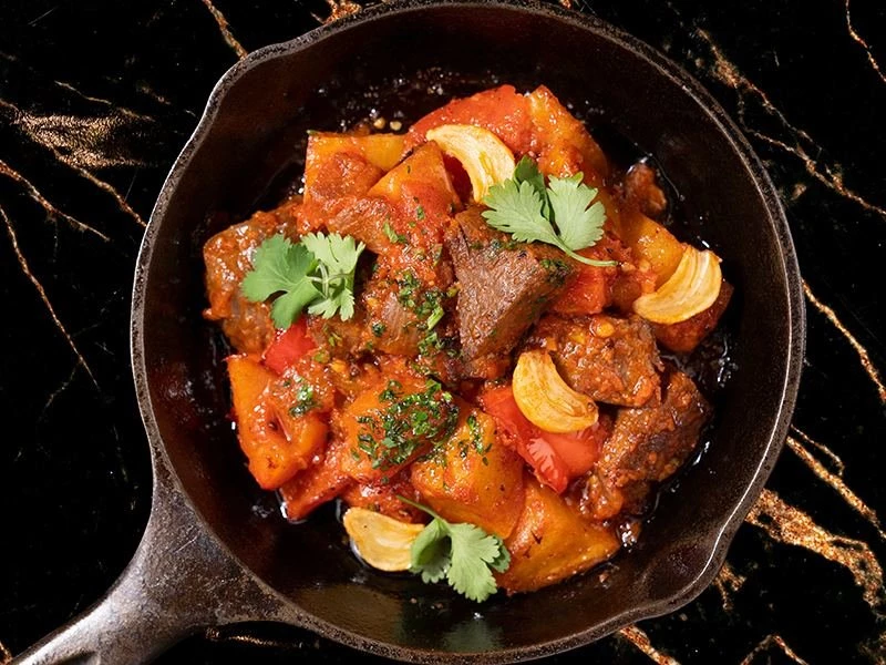 Сковородка по-деревенски