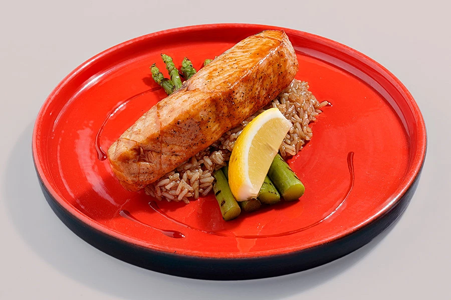 Лосось гриль