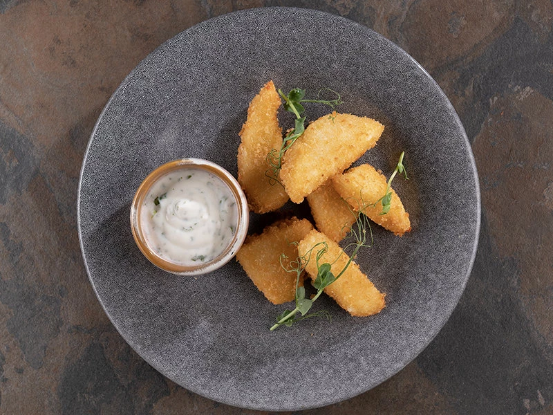 Сулугуни жареный