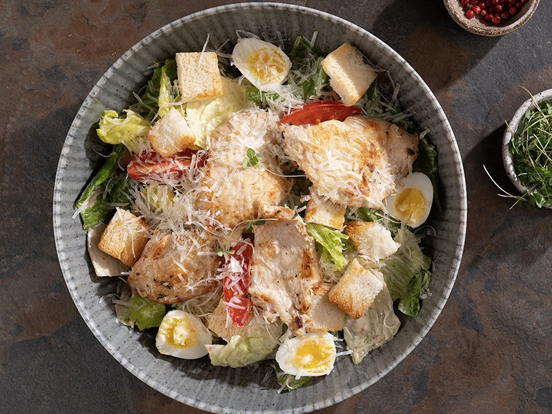 Цезарь с курицей